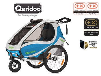 vterzeit Produkttest -Kidgoo1 Fahrradanhnger von Qeridoo