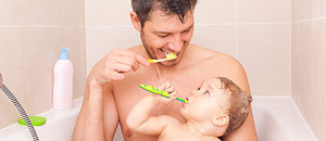 Wie reagieren V&auml;ter bei Baby-Geschrei?