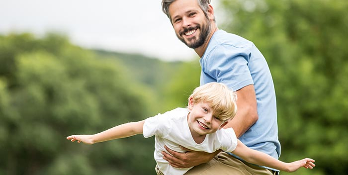 wie man als Vater abschalten kann