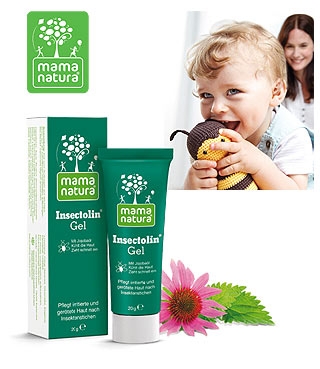 vterzeit Produkttest - Insectolin Gel von mama natura