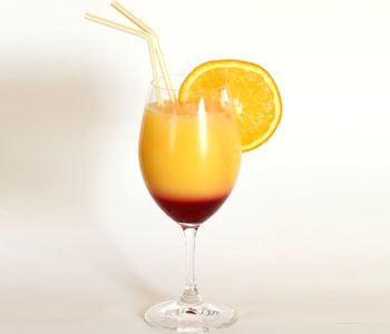 Alkoholfreie Tequila Sunrise