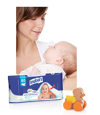 väterzeit Produkttest - Toujours Sensitive Baby-Feuchttücher von Lidl väterzeit Produkttest - Toujours Sensitive Baby-Feuchttücher von Lidl