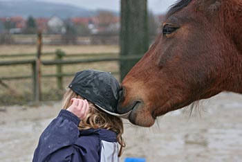 Mdchen und Pferde