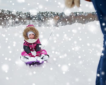 Die richtige Kleidung fr Kinder im Winter