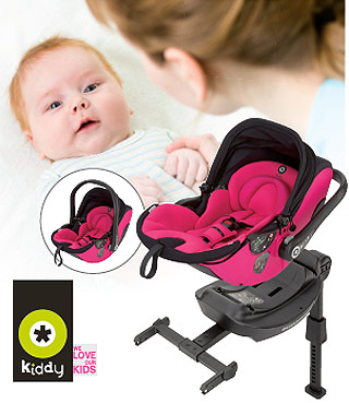 vterzeit Produkttest -Babyschale evo-lunafix von kiddy