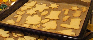Kekse backen mit Kindern