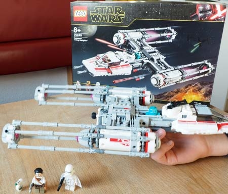 Der Lego Star Wars 75249 Y-Wing Starfighter im Test