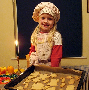 Vterzeit - Kekse und Pltzchen backen