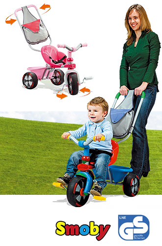 väterzeit Produkttest - Dreirad von SMOBY TOYS väterzeit Produkttest - Dreirad von SMOBY TOYS