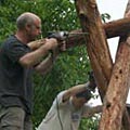 Schaukel, Sandkasten, Klettergerst im Eigenbau?