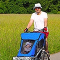 Mit Kindern im Lastenfahrrad unterwegs